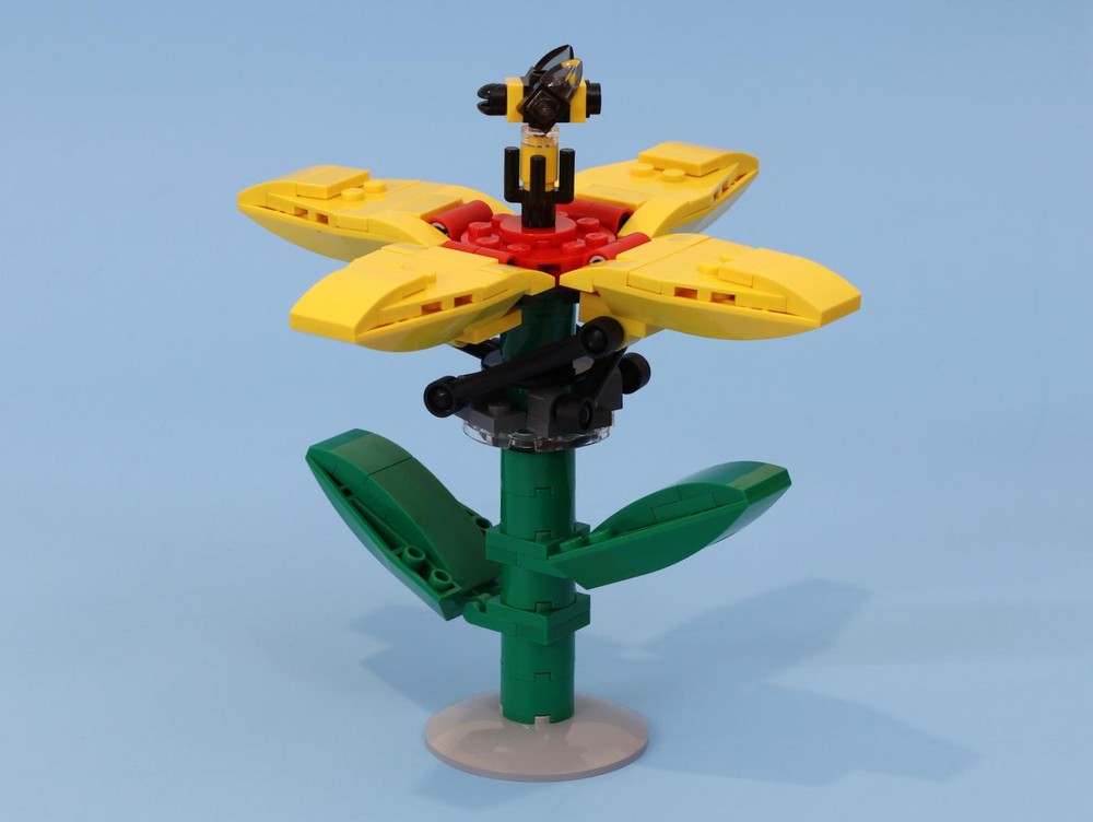 Lego Mechanical Flower