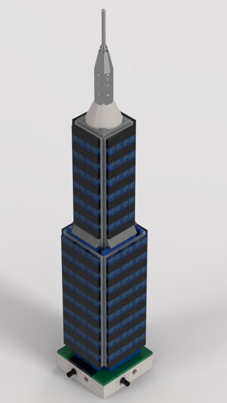 Lego Modular City - Skyscraper