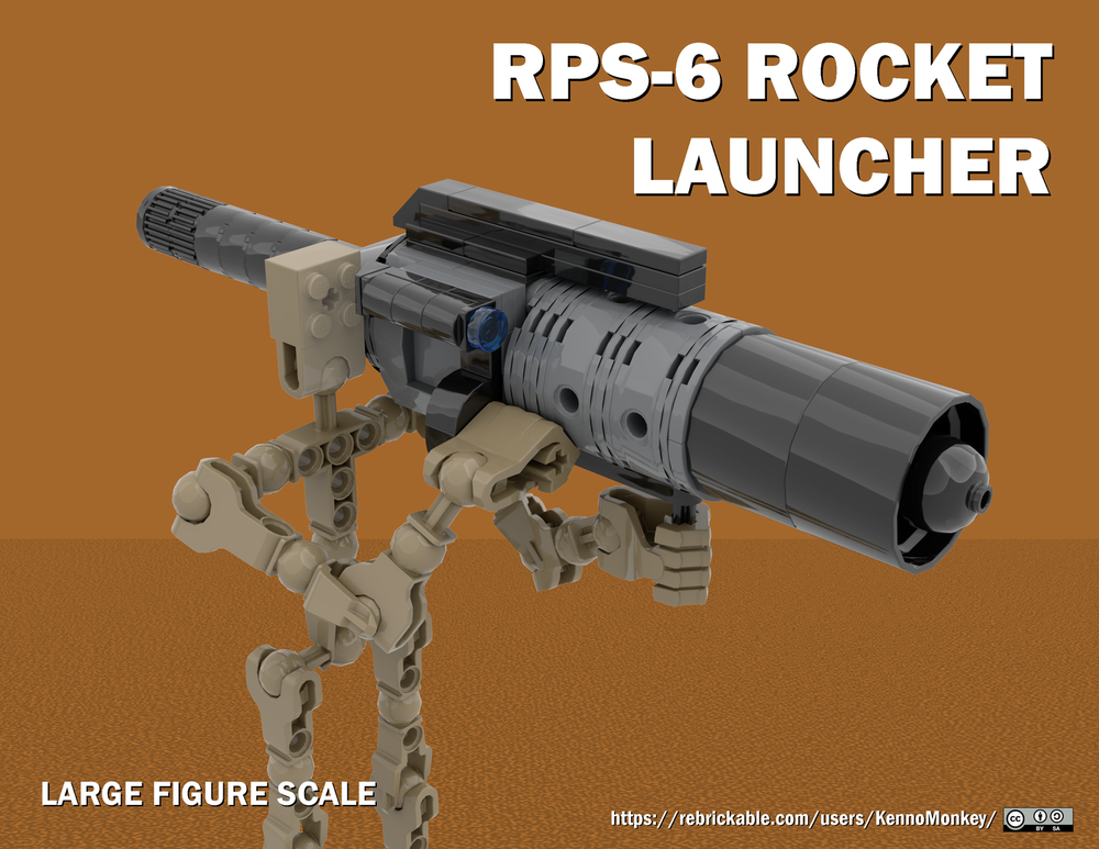 Lego RPS-6 Rocket Launcher