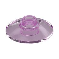 Lego Dish 2 x 2 Inverted [Radar] / Trans-Dark Pink
