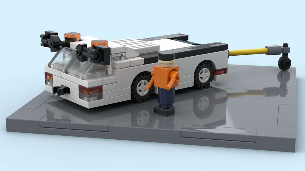Lego Airplane Tug / Pushback Car