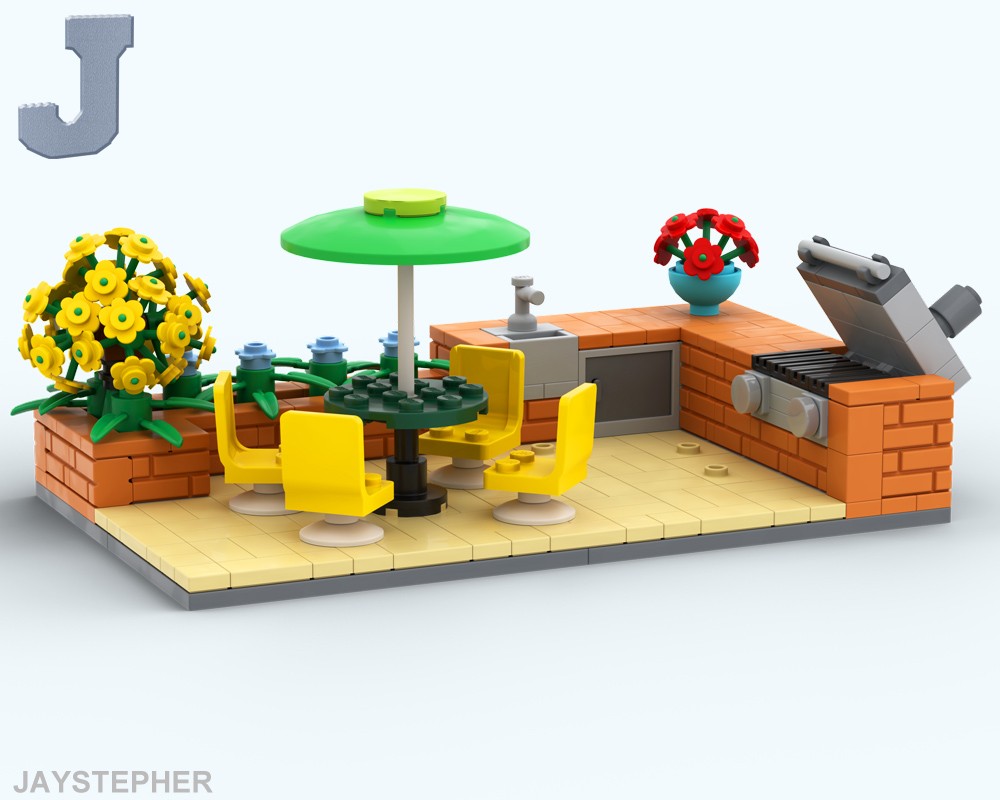 Lego Outdoor Patio Kitchen