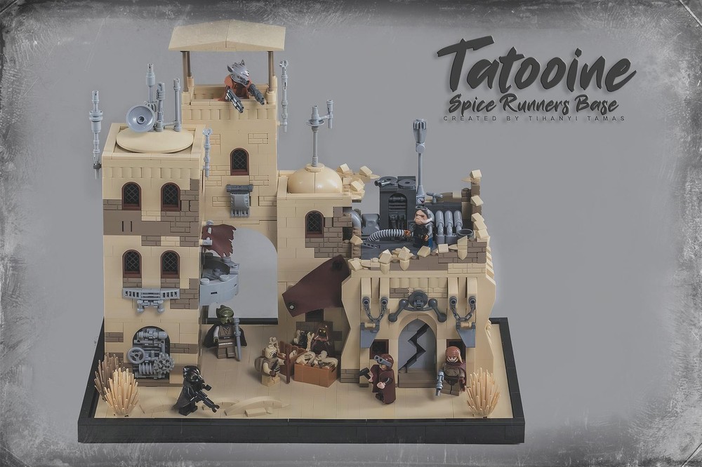 Lego Spice Runners Base - Tatooine