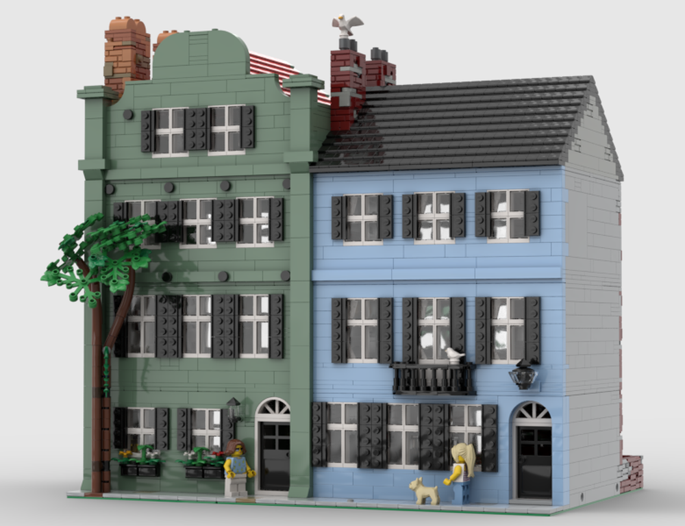 Lego Rainbow Row #2
