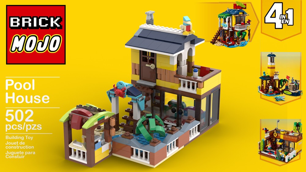 Lego Pool House