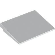 Lego Brick Sloped 10° 6 x 8 / White