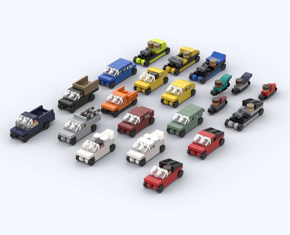 Lego MMCS - Mini Cars & Motorcycles Vehicle Pack