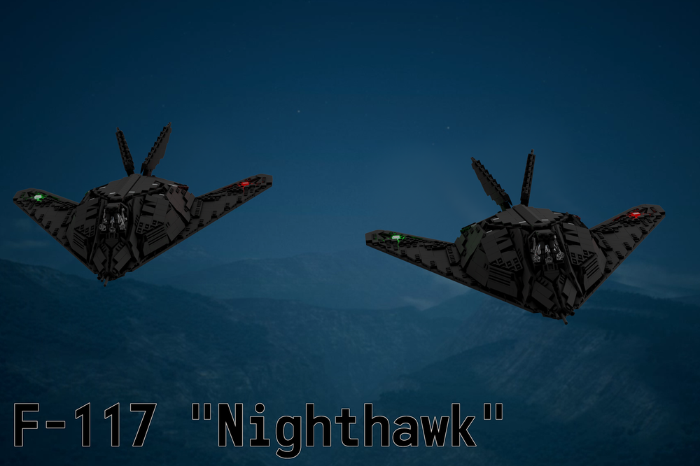Lego F-117 Nighthawk (1-34)