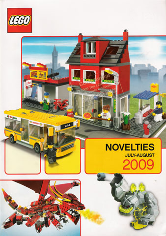 Lego 2009 Dealer Large UK Novelties July - August (4559681-AEM)