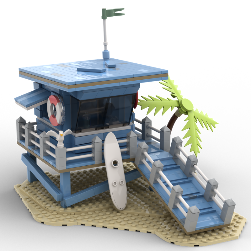 Lego Lifeguard Tower