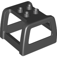 Lego Duplo Cabin Top 4 x 4 / Black