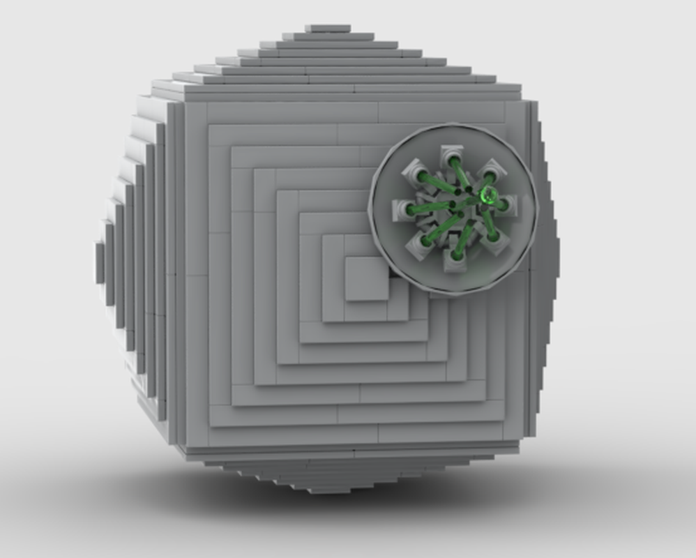 Lego Mine-craft Death star