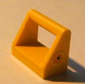 Lego Tile, Modified 1 x 2 with Bar Handle with Flower Pattern on Both Sides (Stickers) - Set 4299
