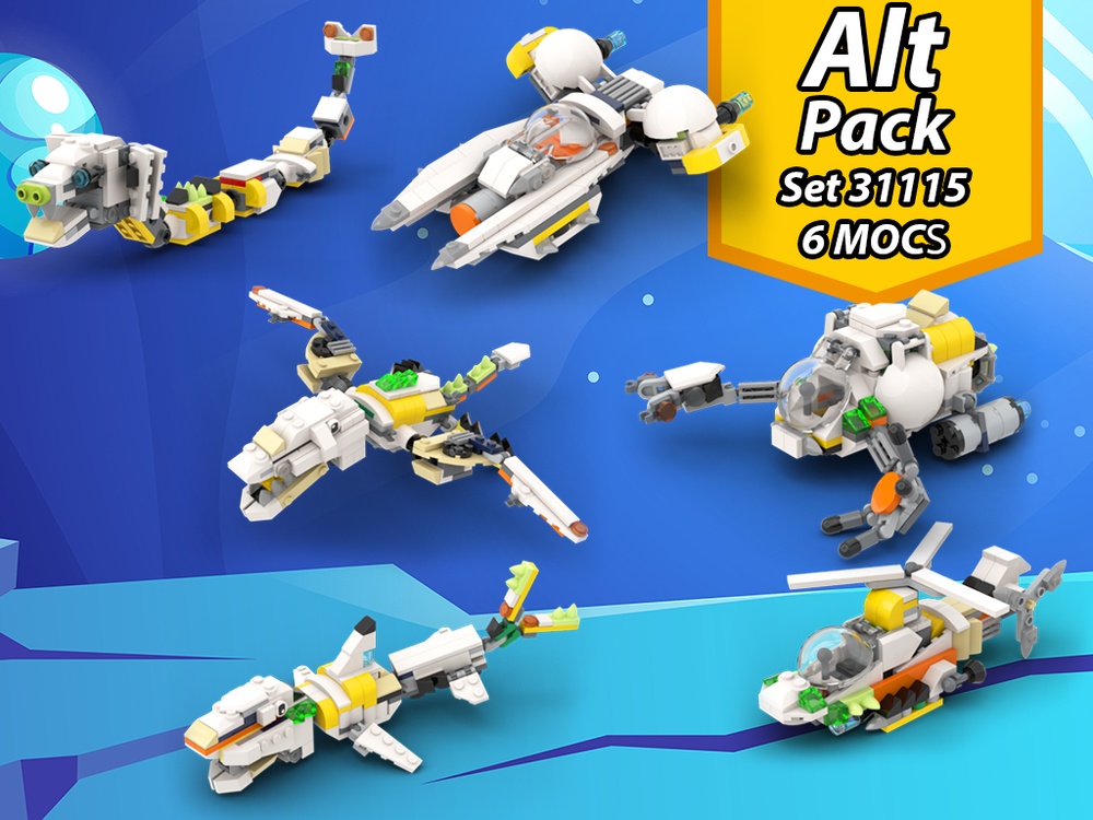 Lego 31115 Alternative Pack - 6 MOCS