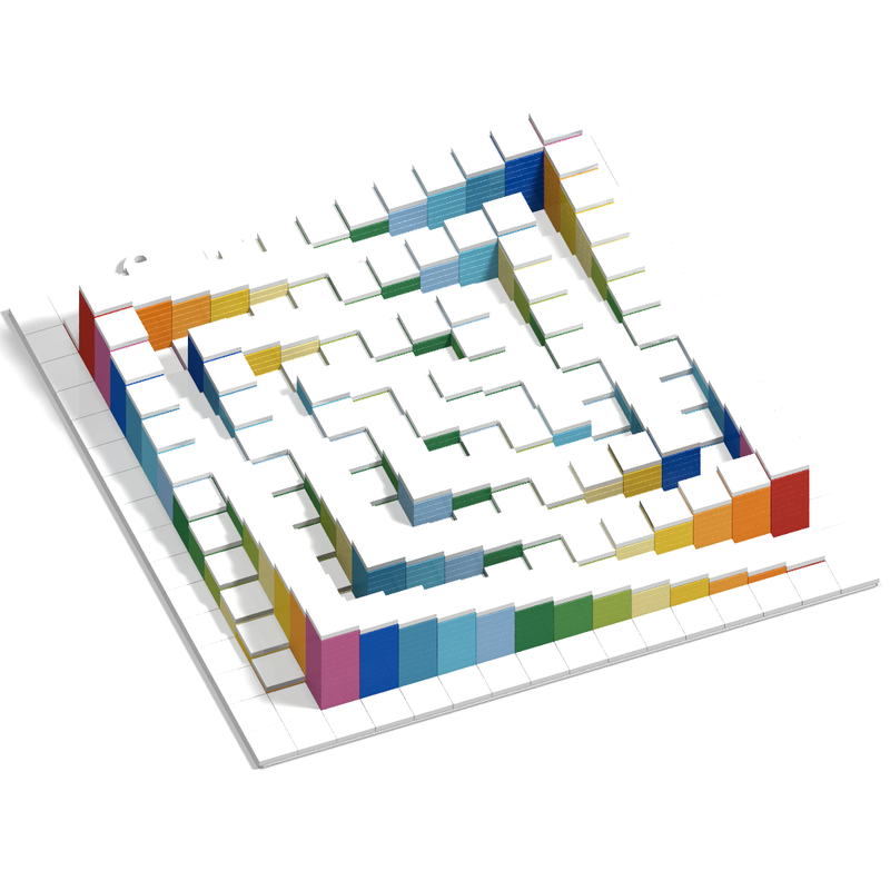 Lego Andrij Savchuk - Colorful labyrinths