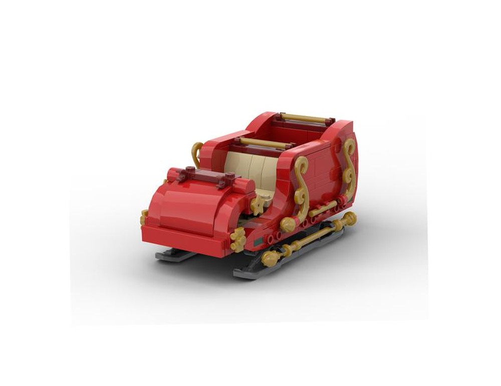 Lego Santa's Sleigh 7-wide