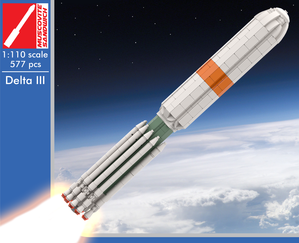 Lego Delta III [1:110 Scale]