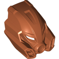 Lego Large Figure Mask of Stone (Kanohi Kakama) / Dark Orange