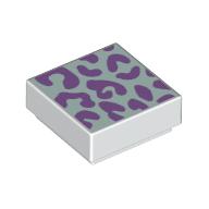 Lego Tile Pack 1 x 1 for Set 41807-1 / White