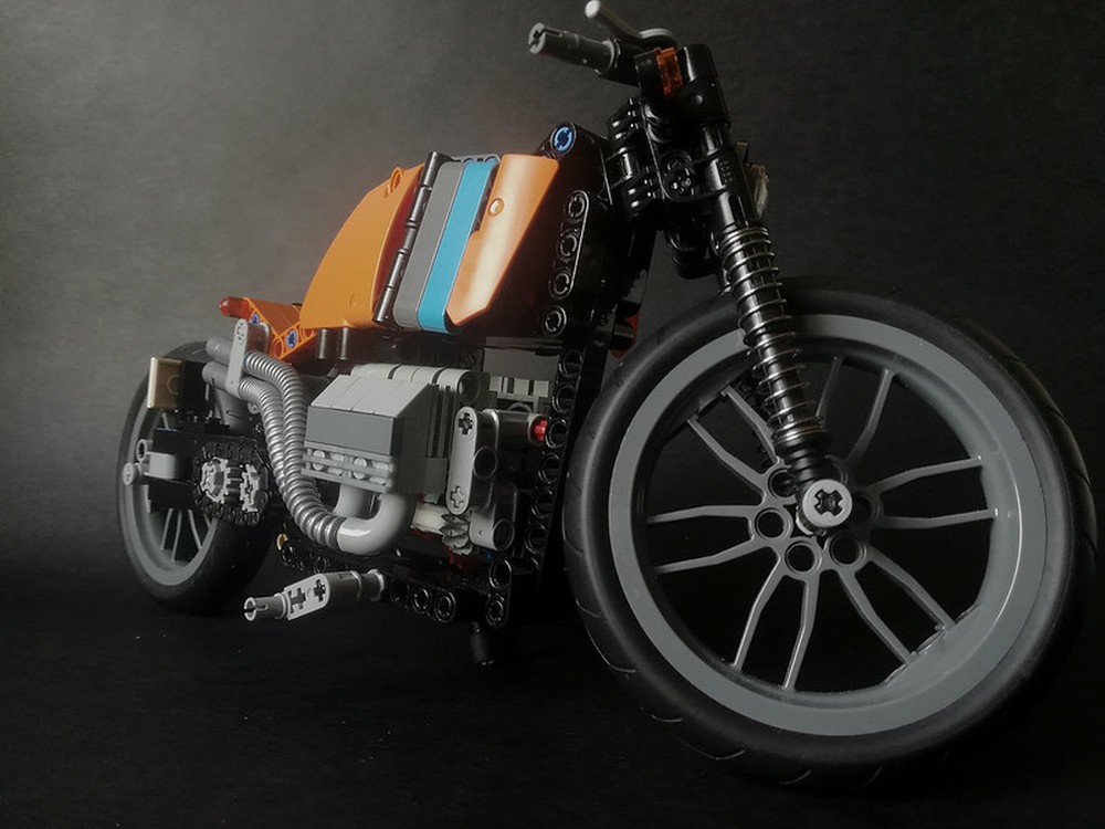 Lego Custom Streetfighter Bike
