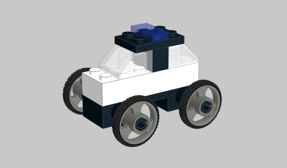 Lego Police Car Soap Box