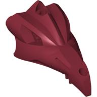 Lego Creature Body Part, Dragon Head Upper Jaw Beaked / Dark Red