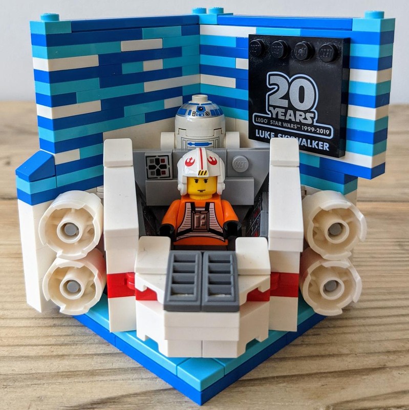 Lego 20th Anniversary Luke Habitat