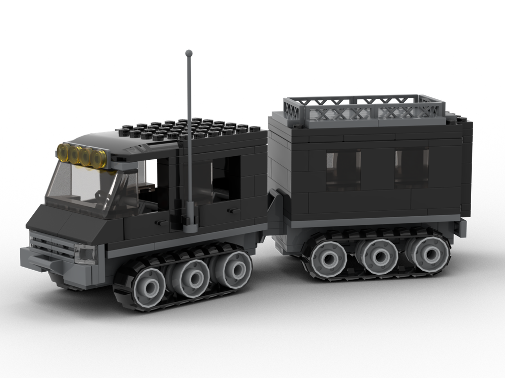 Lego Bandvagn 206 (track vehicle) - Black