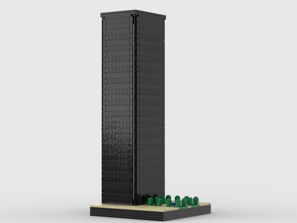 Lego Tour Alevra at 1/650th Scale