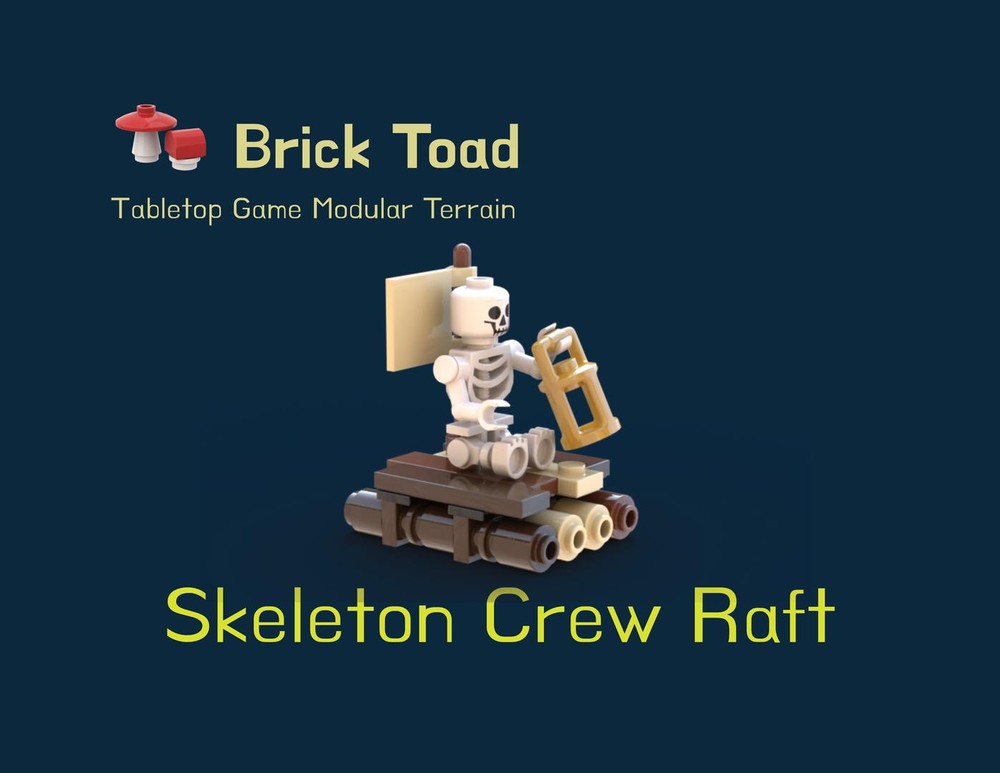 Lego Skeleton Crew Raft