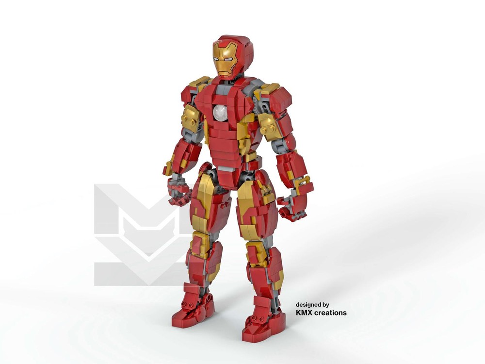 Lego IRON MAN Figure MK 43 - Revamp