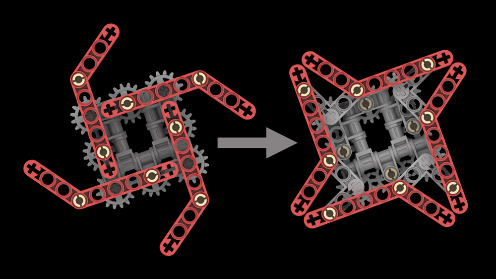 Lego Expanding Star