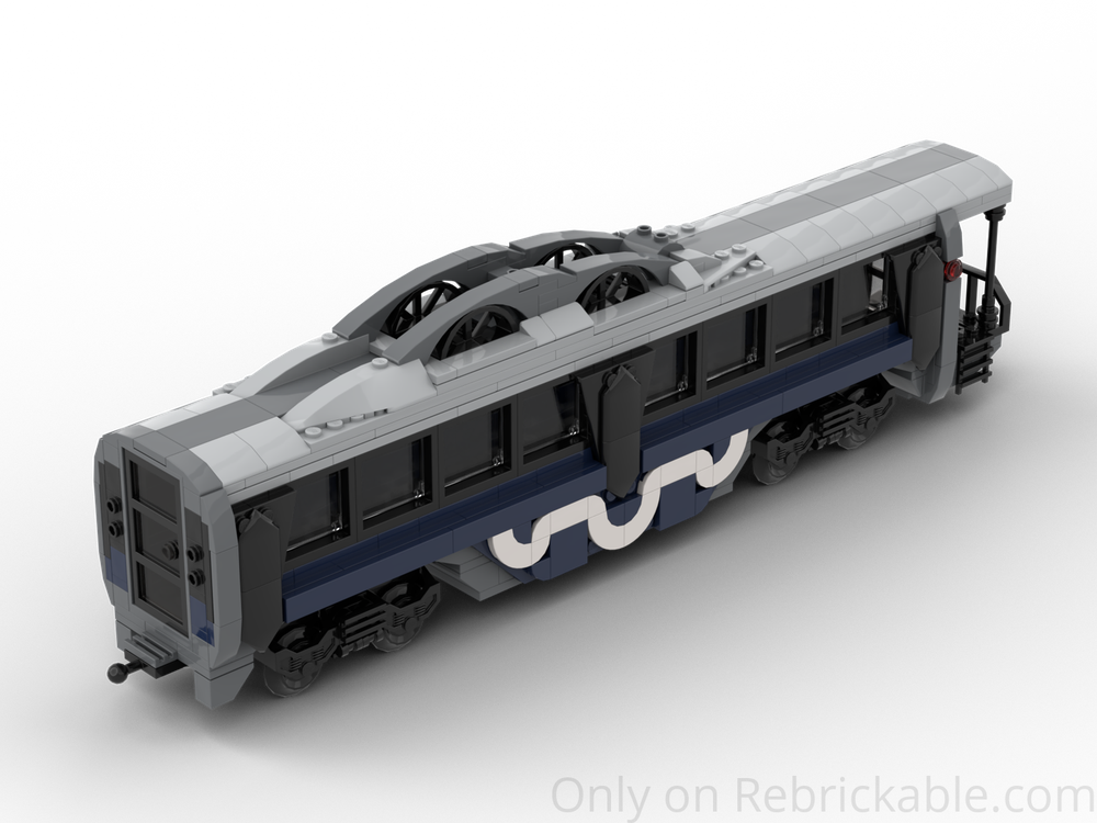 Lego FFVIII Intercontinental Train Rear Carriage (2020 version)