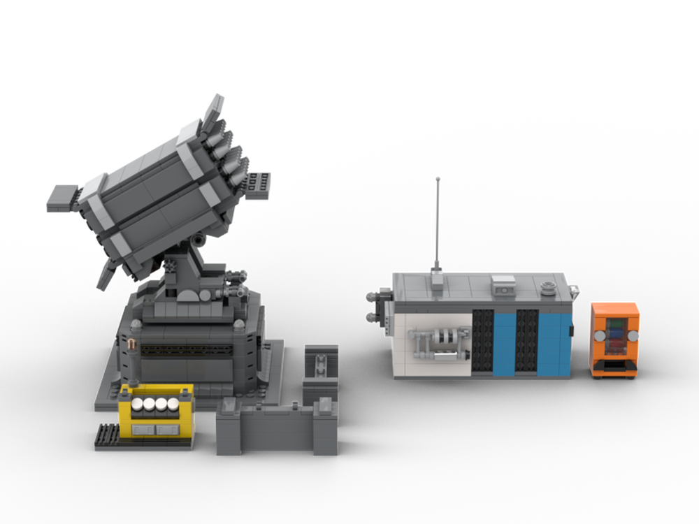 Lego Helldivers 2 SEAF Surface-to-air missile