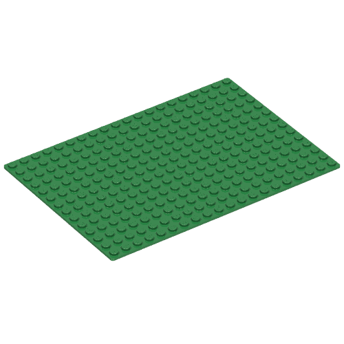 Lego Baseplate 14 x 20 / Green
