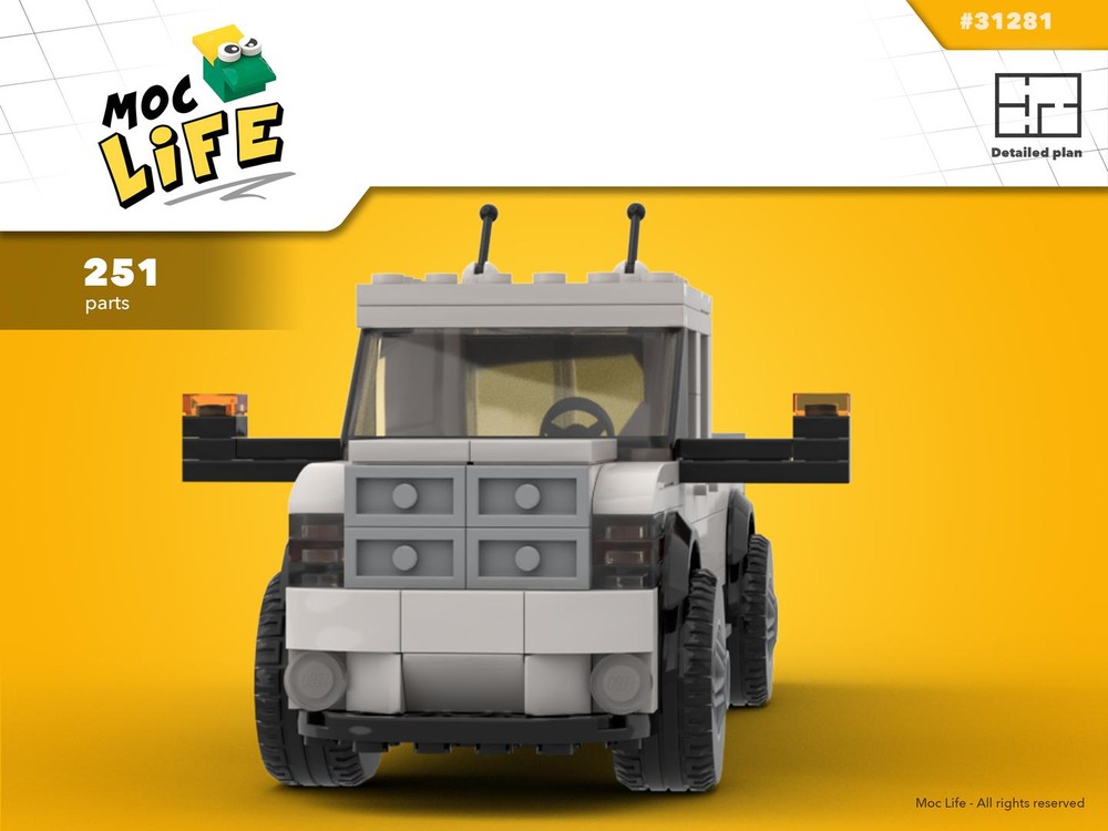 Lego Ram 1500 quad cab long bed