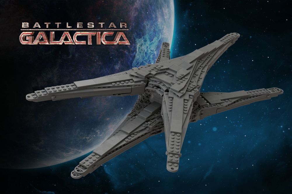 Lego Cylon Basestar (Modern) - UCS Scale - Battlestar Galactica