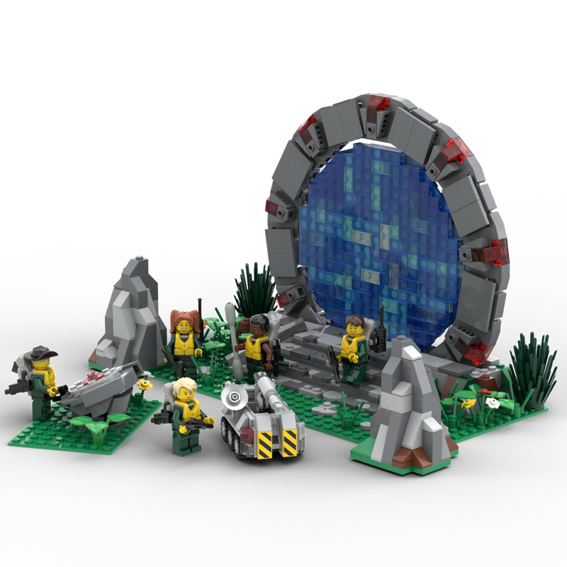 Lego Stargate SG-1 Off-World Meadows (LEGO® colors)