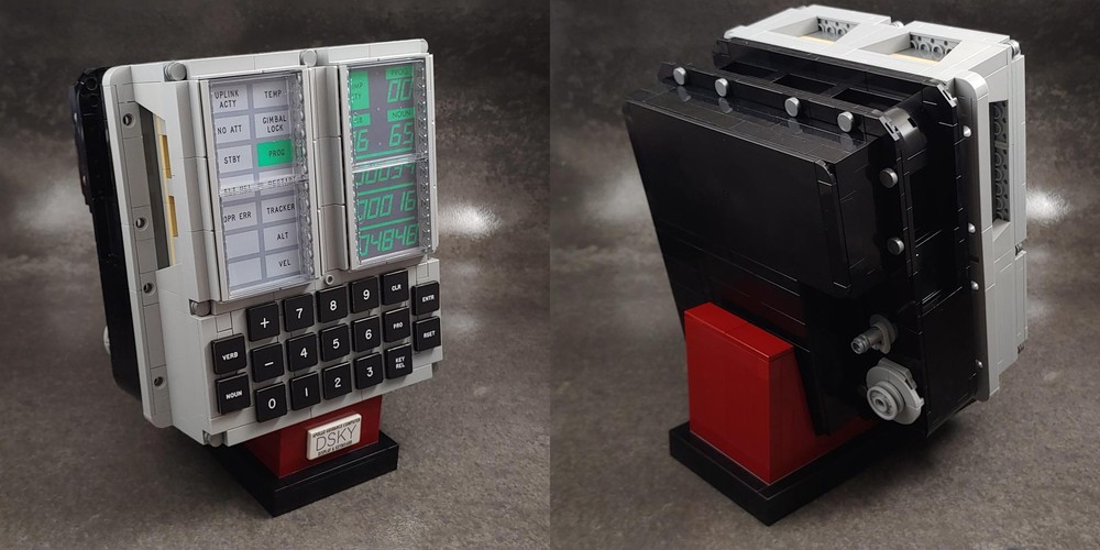 Lego Apollo Guidance Computer DSKY (Display & Keyboard)