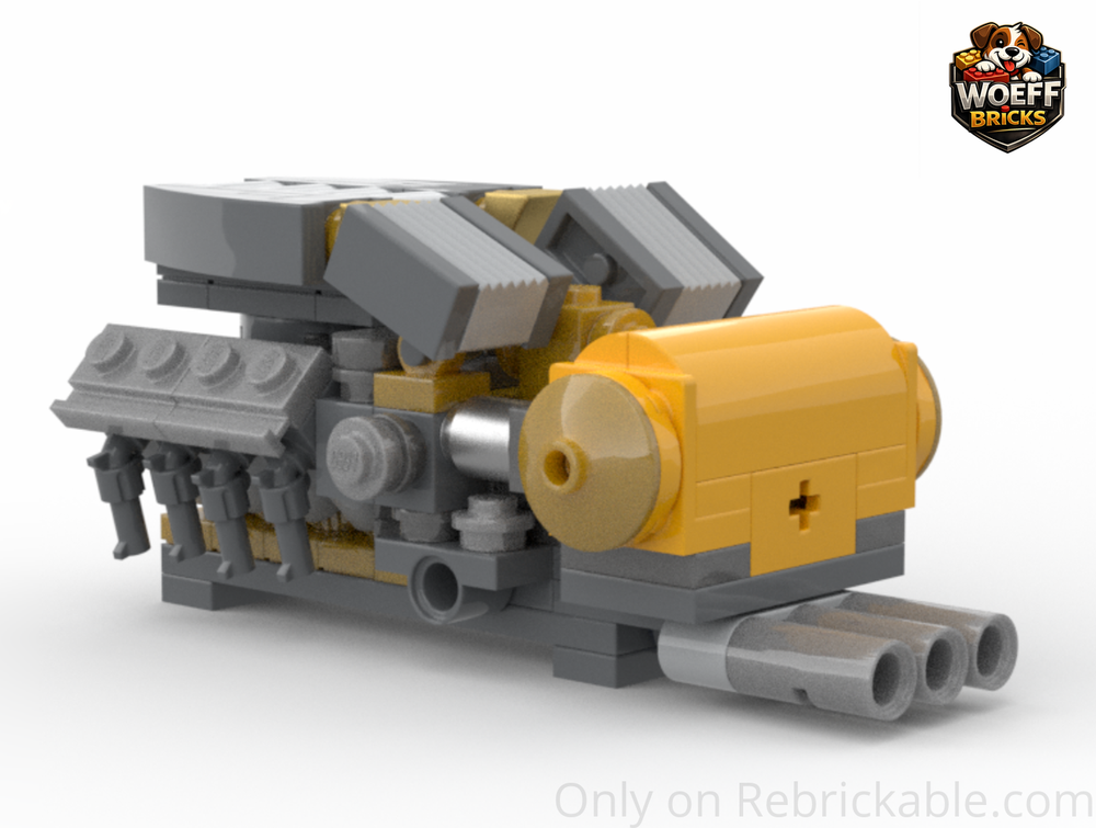 Lego F40 motor