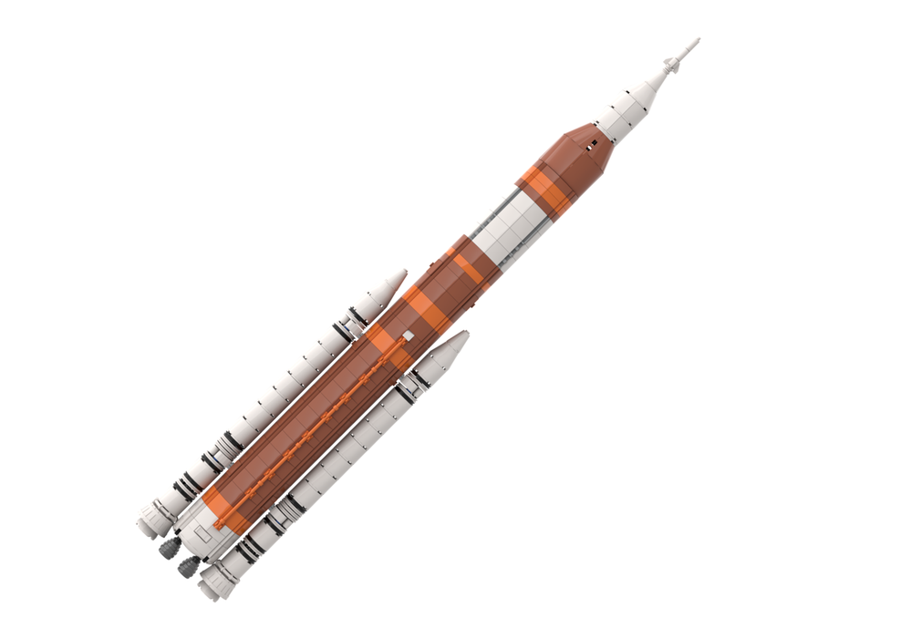 Lego Block 1B Space Launch System