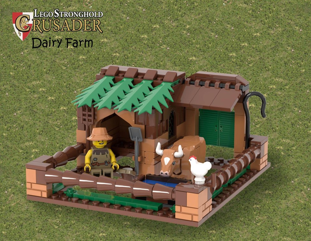 Lego Stronghold Dairy Farm
