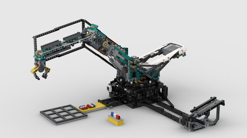 Lego Robotic Arm - TicTacToe