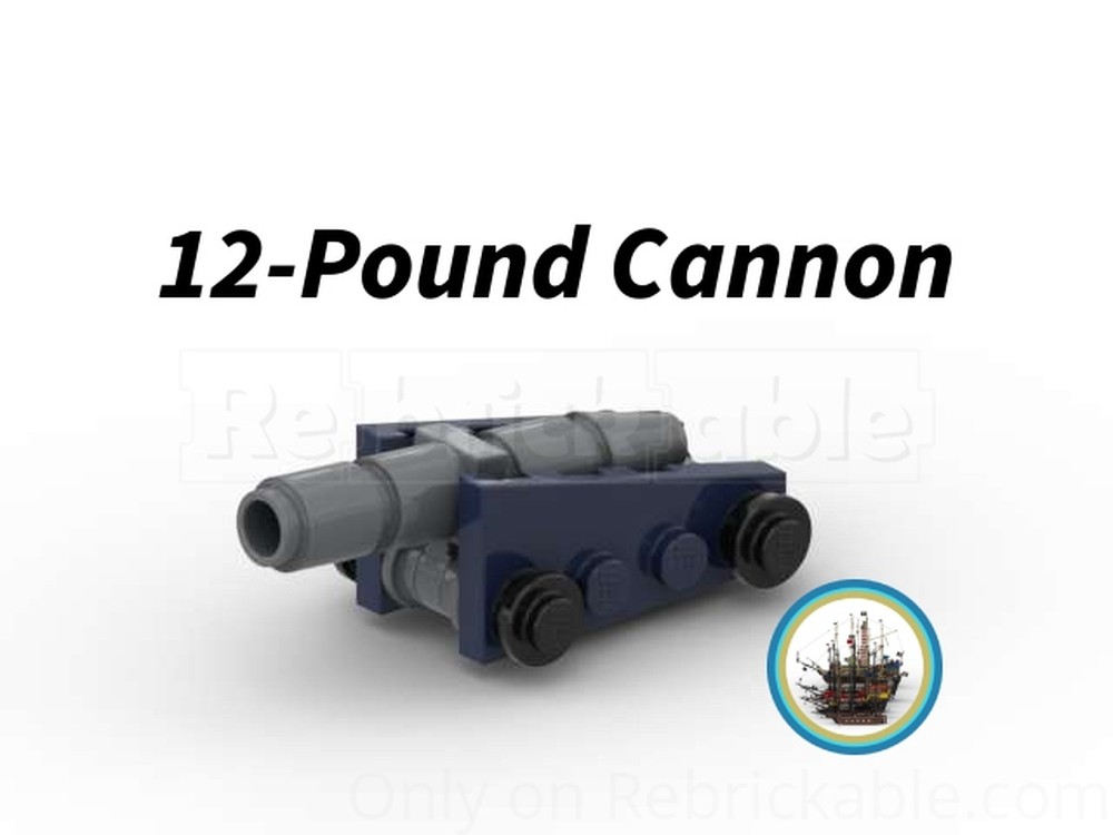 Lego 12-Pound Cannon