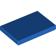 Lego Tile 2 x 3 / Blue