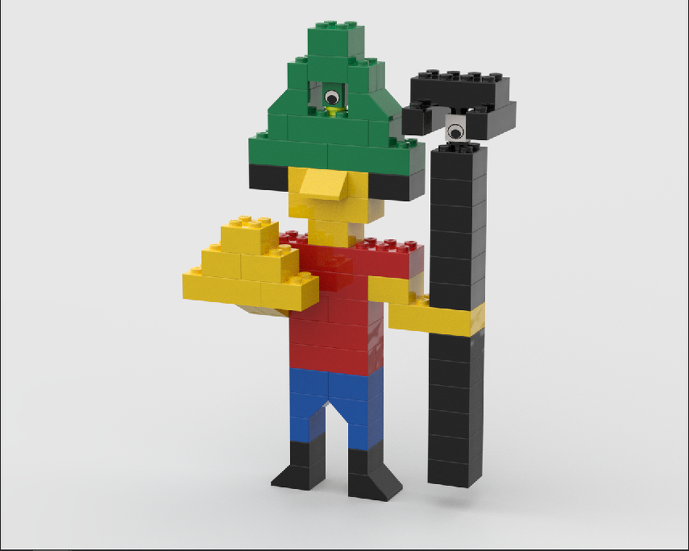 Lego Illuminati Man