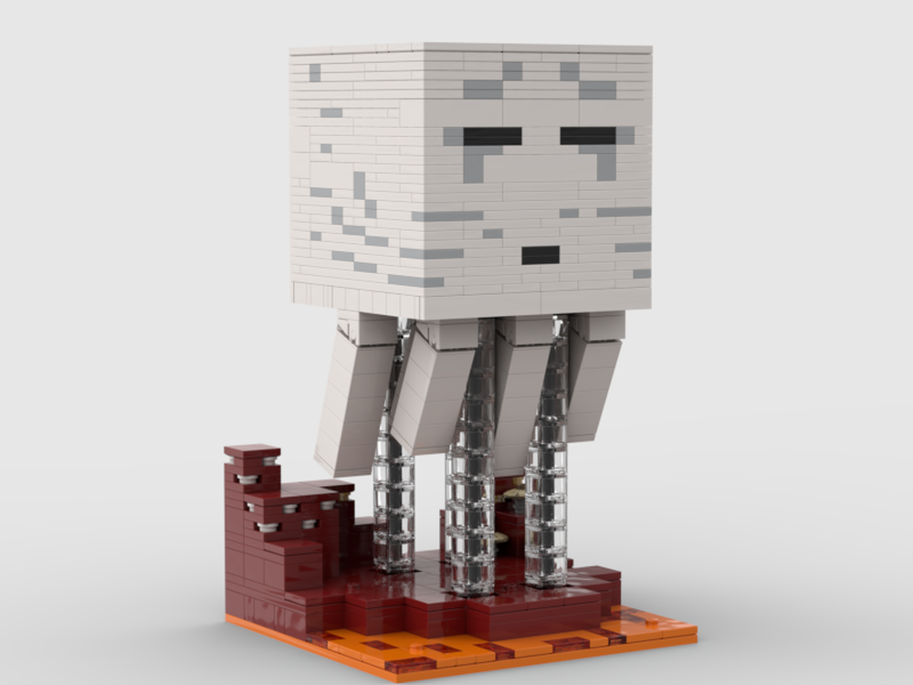 Lego Displayable Ghast