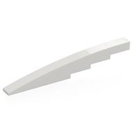 Lego Brick Curved 1 x 12 x 1 2/3 with Cutouts / White