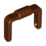 Lego Bucket 1 x 1 x 1 Handle / Reddish Brown