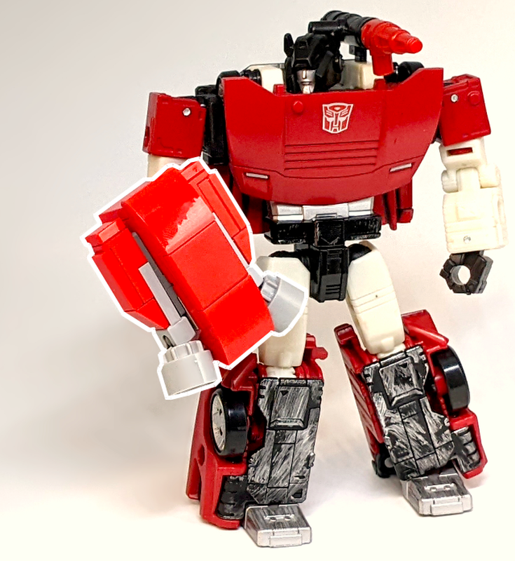 LEGO Jetpack for Transformers Sideswipe